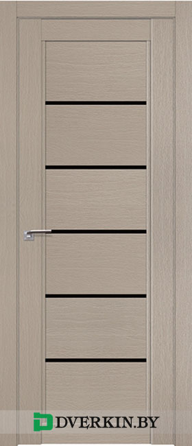 Межкомнатная дверь PROFIL DOORS 2.76XN (триплекс чёрный)