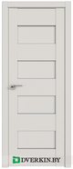 Межкомнатная дверь Profil Doors 45U, цвет Дарквайт