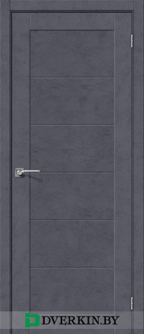 Межкомнатная дверь El-porta Легно-21 цвет Graphite Art, Grey Art