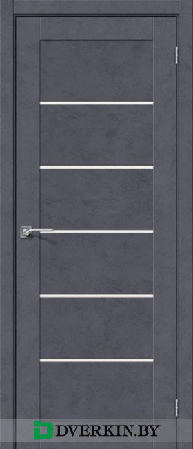Межкомнатная дверь El-porta Легно-22 цвет Graphite Art, Grey Art
