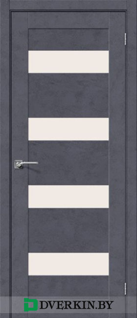 Межкомнатная дверь El-porta Легно-23 цвет Graphite Art, Grey Art
