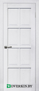 Межкомнатная дверь RX 8, цвет Слим белый сс
