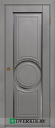 Межкомнатная дверь Дивайн 6, цвет Софт графит