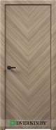 Межкомнатная дверь Geona Modern Шале, цвет Шпон капучино, диагональ
