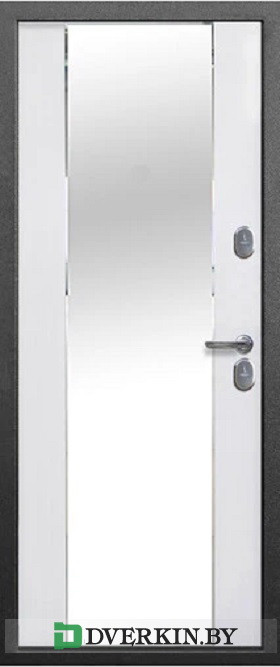 Входная металлическая дверь Тайга Е-трейд 7 см Зеркало