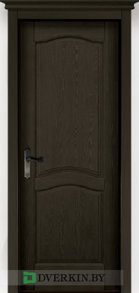 Межкомнатная дверь Ока тонированный массив сосны Лео ДГ