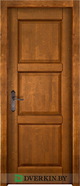 Межкомнатная дверь ОКА из массива ольхи Турин ДГ Мёд
